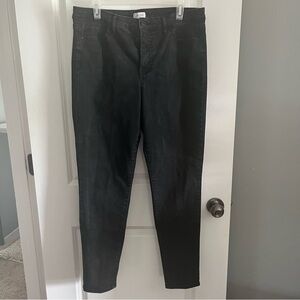 Jessica Simpson black straight legged jeans. Women’s size 14.